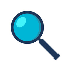 magnifying glass icon design vector template