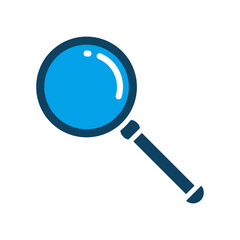 magnifying glass icon design vector template