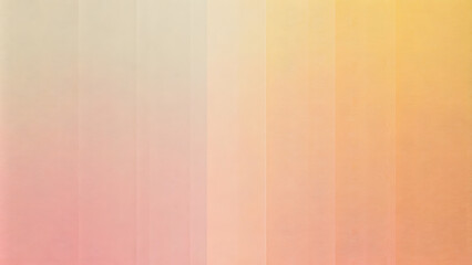 Obraz premium Pale Pink, Soft Peach, and Light Yellow Gradient with Grainy Texture. Perfect for: Spring Themes, Baby Showers, Easter Celebrations, Mother's Day, Romantic Occasions.