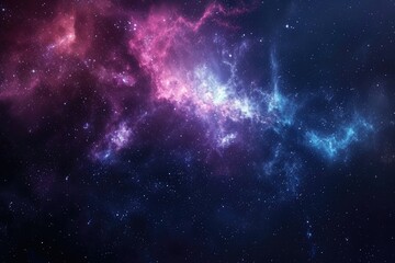 Beautiful cosmic background with vibrant colors