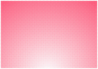 ドットハーフトーンの背景素材3赤色