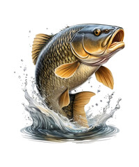 Bass Fishing PNG Bundle Clipart.