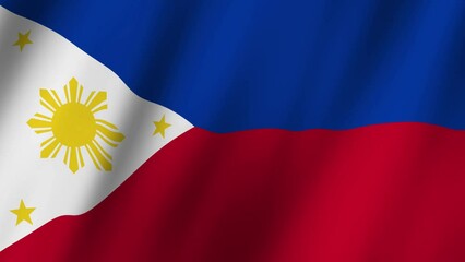 Vibrant Philippine Flag Animation - Perfect for National Celebrations and Events