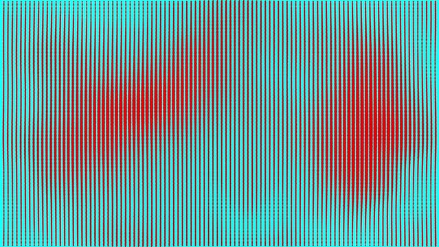 Seamless blue red zippy stripe curl background loop. Waving bright looped colorful creative.