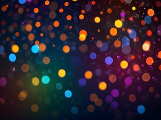 Vibrant Bokeh Energy: Dynamic Background for Tech and Entertainment