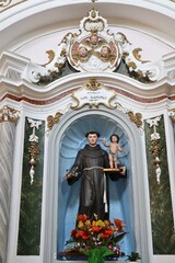 Macchiagodena - Sant'Antonio di Padova nella chiesa omonima