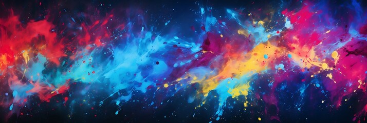 An abstract background using splatter paint.