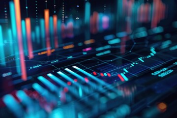 Analytics and business concept