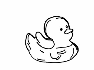 rubber duck cartoon