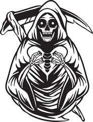 devil fall in love silhouette clipart vector art illustration