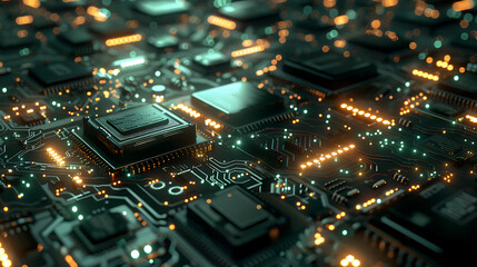 Obraz premium Background of business technology style