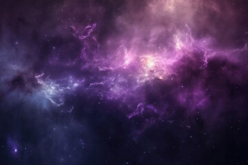 Naklejka premium Amazing galaxy with nebulas and cosmic dust
