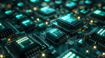 Obraz premium Background of business technology style