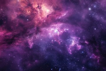 Obraz premium Amazing cosmic scene with vibrant colors