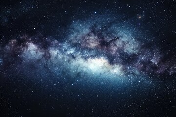 Fototapeta premium Beautiful galaxy background with nebulas and stars