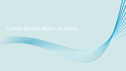 abstract blue wave background