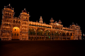 Mysore Palace Night photography