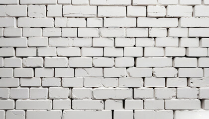 texture brick wall white background old grunge pattern block aged structure rough concrete stone brown dirty material surface masonry design vintage retro urban