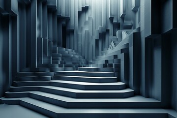 Obraz premium Stairways to the Sky