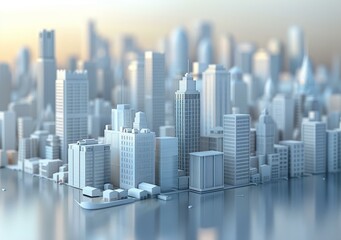 3D Model Visualization: Smart City