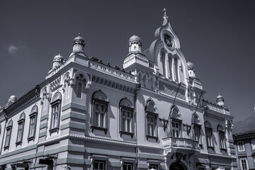 Serbian Orthodox Episcopal Palace in Timisoara,Romania