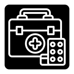 FIRST AID KIT,medical equipment,first aid bag,medicine,hotel.svg