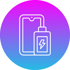 Obraz premium Battery Level Icon