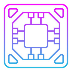 Microprocessor Icon