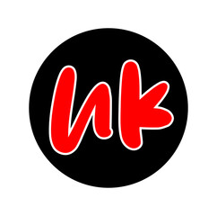 HK brand company icon