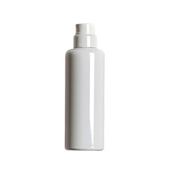 Toner bottle mockup isolated on transparent background