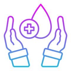 Water Donation Icon