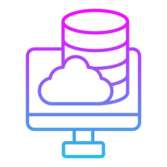 Cloud Server Icon