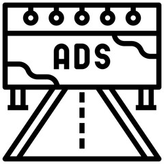ROAD SIGN,advertisement,outdoor,billboard,marketing.svg