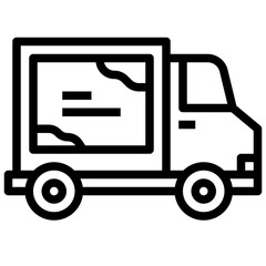 TRUCK,ads,transportation,marketing,vehicle.svg
