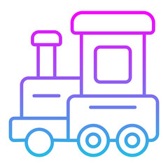 Toy Train Icon