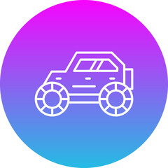 Obraz premium Car Icon