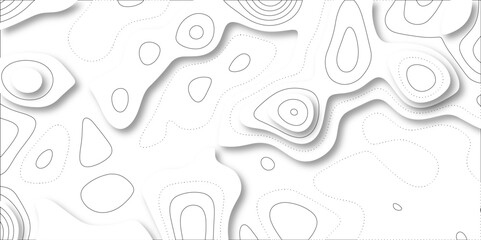 Abstract lines background. Contour maps. Vector illustration. The stylized height of the topographic map contour in lines and contours isolated on transparent. technology topo landscape grid map text