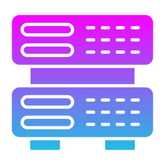 Fototapeta premium Server Icon