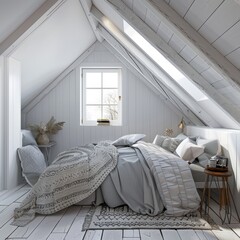 Cozy Mini Attic Bedroom: Creating an Intimate Retreat