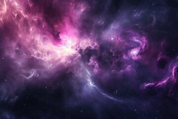 Obraz premium Beautiful galaxy background with vibrant colors