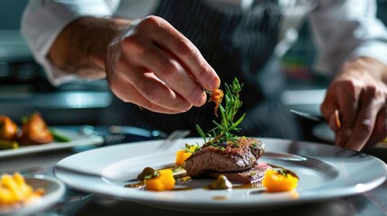 Delve into the artistry of food presentation