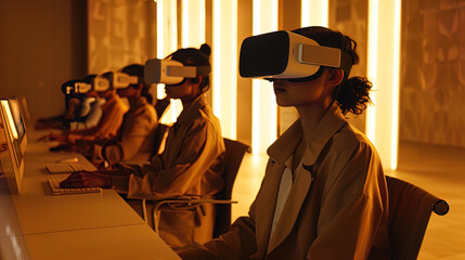 People Engaging with Virtual and Augmented Reality - Vision Pro 