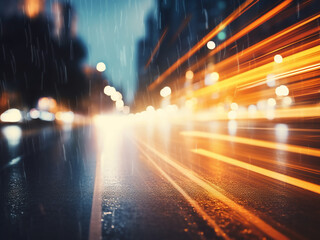 Fototapeta premium Vintage style: blurred road and abstract background