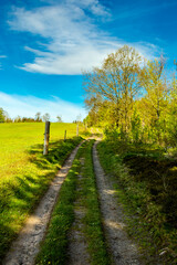 Eine früh morgendliche Wanderung rund um die Stadt Schmalkalden mit ihrer wunderschönen Landschaft - Thüringen - Deutschland