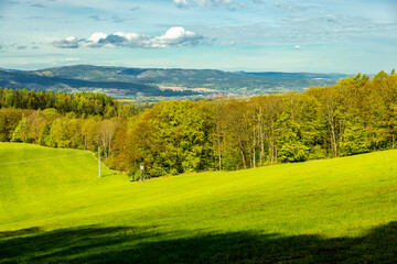 Eine früh morgendliche Wanderung rund um die Stadt Schmalkalden mit ihrer wunderschönen Landschaft - Thüringen - Deutschland
