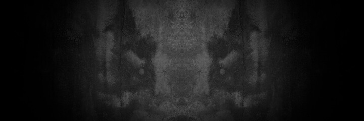 Old wall texture smeared engine oil cement dark black gray  background abstract grey color design...