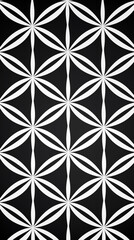 Abstract Image, Geometric Blocks, Black and White, Pattern Style Texture, Wallpaper, Background, Cell Phone and Smartphone Cover, Computer Screen, Cell Phone and Smartphone Screen, 9:16 Format - PNG