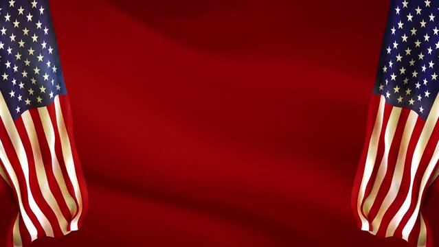 USA presidential election or independence day background