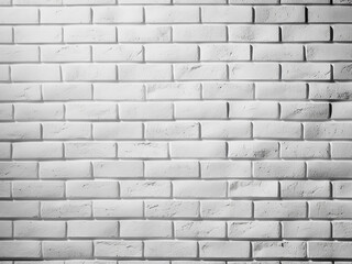 Fototapeta premium A background of white bricks, providing a textured surface