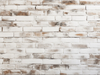 Fototapeta premium A backdrop of white brick wall with a textured surface